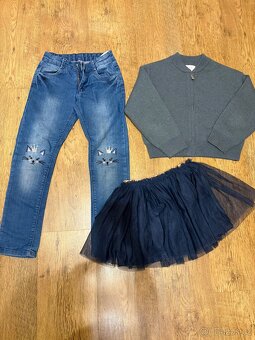 Balík oblečení pro holčičku vel. 122-128, 17 kusů - 5