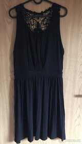 Černé šaty L, téměř nenošené - 5
