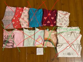 Dětské dívčí oblečení, vel.92-104 - 5