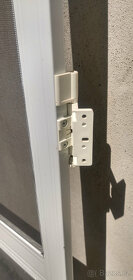 Balkonové síťové dveře proti hmyzu - bílé - nepoužité - 5
