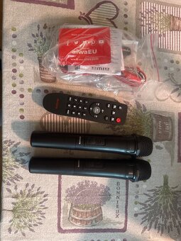 Prodám AIWA KBTUS-710MKII + 2 mikrofony – velmi dobrý stav - 5
