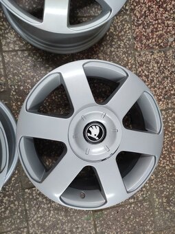 ALU disky originál Škoda 5x112 r16 - 5