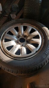 Zimni kola Mazda 205 60 R16, pneu i ráfky - 5
