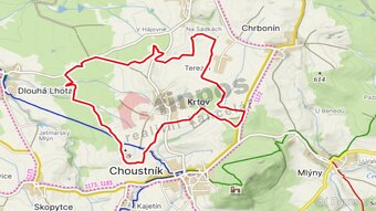 Prodej pozemků, 134466 m² v k.ú. Krtov, okres Tábor - 5
