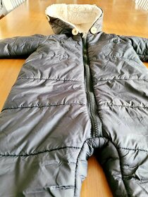 Zimní kombinéza LindaCube s kožešinkou vel. 80/86, unisex - 5