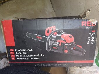 Red Technik Chainsaw RTPSPOO35 Benzínová řětězová pila - 5