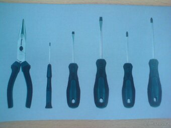 Sada elektronářadí Alpha Tools A-TK 5 v boxu - 5