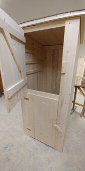 Nová velká dřevěná udírna – tl. 20 mm, – Doprava po ČR zdarm - 5