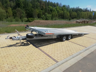 Sklopka hydraulika, ALU plocha 450x210cm, 2700/680kg, výbava - 5