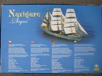 Puzzle, Plachetnice Sagres,  1000 dílků, 68x48 cm - 5