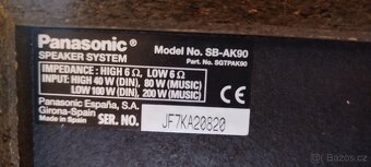 HiFi věž Panasonic SA AK90 - 5