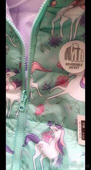 Dětská zimní bunda s kapucí.Zcela NOVÁ s visačkou  Vel. 110 - 5