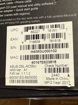 Asus ADSL/VDSL modem a router DSL-AC56U - 5