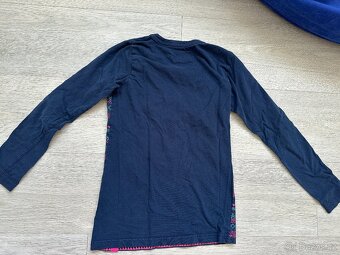Dívčí modré tričko Loap, vel. 134/140 - 5