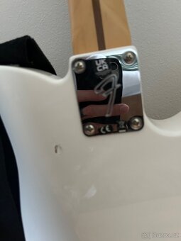 Fender Telecaster bílý levoruký - 5