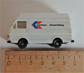 Wiking. Volkswagen LT28. Dodávka. Délka 6cm. Autohausa - 5