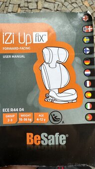 Autosedačka 15-36 kg BeSafe iZi Up X3 FIX - 5