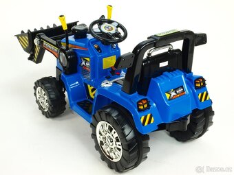 DĚTSKÝ ELEKTRICKÝ TRAKTOR SE LŽÍCÍ MODRÝ - 5