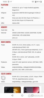 Honor Magic 7 Pro. 12gb/512gb. Strieborná metalíza. - 5