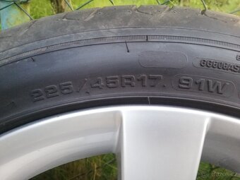 alu Škoda Octavia 3 ,alu Škoda Trius 17" letní 225/45/17 - 5