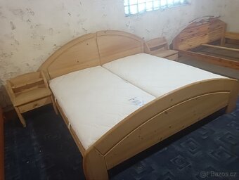 Selská kompletní postel 200cm,dovoz Alpy - 5