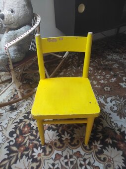Retro židle dětská - 5