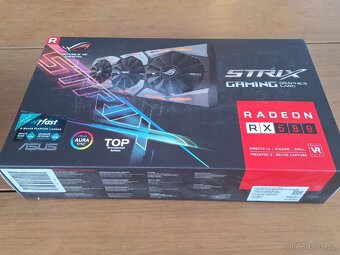 Grafická karta Asus Strix RX 580 TOP Edition 8GB - 5