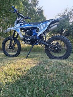 Pitbike 125ccm 4T 17/14 Modrá - 5