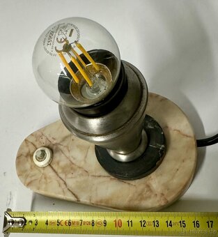 Pár 2 ks starých lampiček MRAMOR svítí 1ks - 5