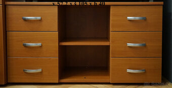 Komody + konferenční stůl - 5