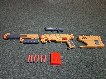 Pušky NERF Double Dealer a vojenská - 5