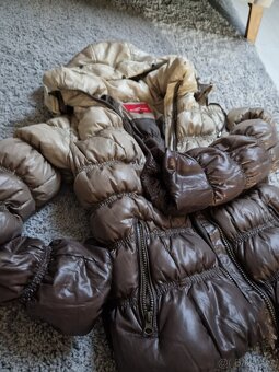 Hnědá péřová bunda Snowimage - 5