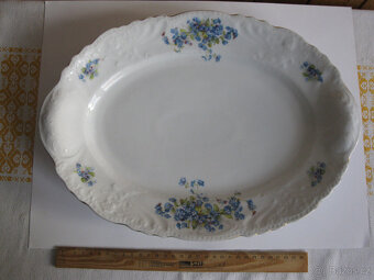 Starý porcelánový servis,strarožitná mísa na polévku,mísa - 5