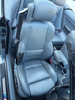 BMW E46 šedý interiér e46 Cabrio - 5