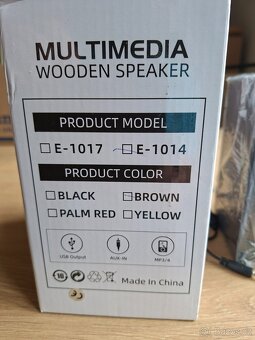 Prodám nové reproduktory k PC - 5