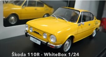 Model Tatra 603/3 vel. 1:14. Škoda 110R 1:24 Tatra HHasiči 1 - 5
