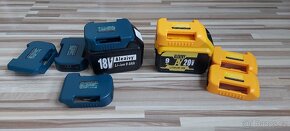 Rychonabíječka USB+C,pro Aku DeWalt18V/Makita18V. - 5