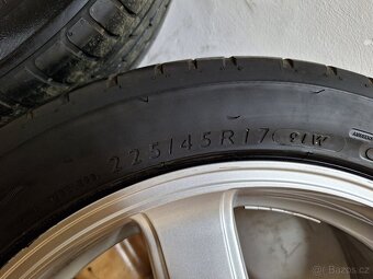 Alu kola R17 5x112 TEC + letní pneu 225/45/17 - 5