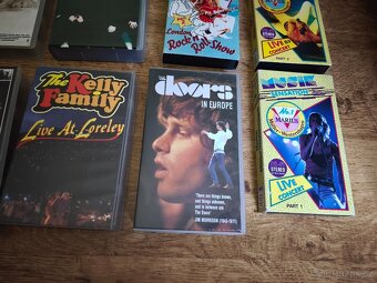 Originální Video kazety VHS ,hudba koncerty,čti popis - 5