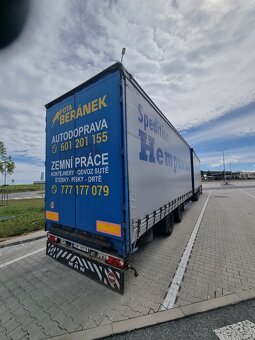 Prodám soupravu 120 cbm MAN TGX 502 300 km + stálá práce - 5