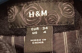 Dámské sako značky H & m vel. 34 - 5