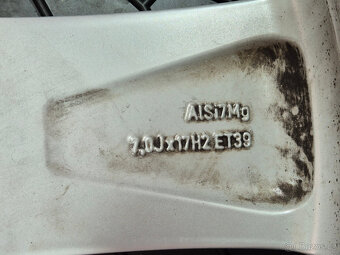 Alu disk VW 7Jx17H2 ET39 - 5