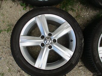 Alu kola 5x112 R17 Pneu letní 235/45 R17 v Lužnice - 5