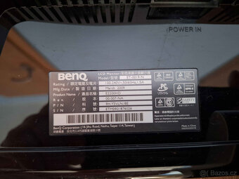 22" LCD, BenQ E2200HD, 5ms,10000:1, DVI, HDMI, repro - 5