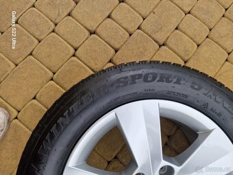 Alu kola zimní sada 5x112 16" Škoda Superb 3 - 5
