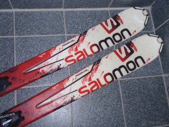 NASERVISOVANÉ 160 CM LYŽE CARVY SALOMON ENDURO LXR 750 - 5