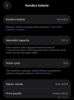 iPhone 15 Pro 256GB přírodní titan - 5