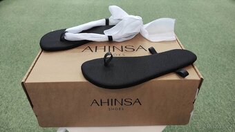 Barefoot Ahinsa Foot Ribbon Ankle Tie Sansals 38 - 5