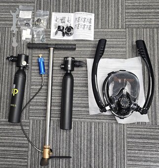 Mini potápěčské vybavení – sportovní šnorchlování - 5