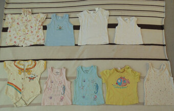 MEGA BALÍK 61 KS DÍVČÍHO OBLEČENÍ VEL.80 ZA SUPER CENU 350,- - 5